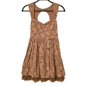 Brown Free People Floral Dress for Sale up to 90% Off: Poshmark